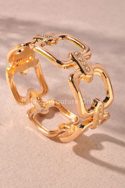 Metal Stainless Steel Bracelet (Gold)