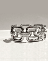 Metal Stainless Steel Bracelet (Silver) - Palazzo Couture Online