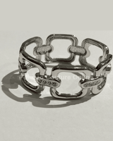 Metal Stainless Steel Bracelet (Silver) - Palazzo Couture Online