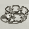Metal Stainless Steel Bracelet (Silver) - Palazzo Couture Online