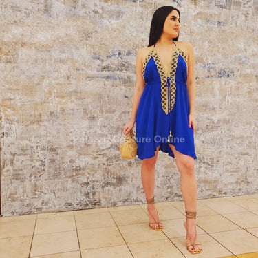 Metallic Mesh Purse Hobo Style (Gold) - Palazzo Couture Online