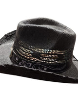 Midnight Rodeo Straw Hat - Palazzo Couture Online