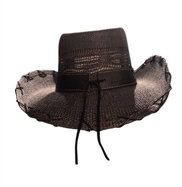 Midnight Rodeo Straw Hat - Palazzo Couture Online