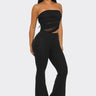 Midnight Temptation Mesh Jumpsuit - Black - Palazzo Couture Online