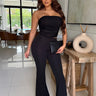 Midnight Temptation Mesh Jumpsuit - Black for women - stylish jumpsuit by Palazzo Couture