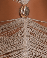 Mirage Drape Cover - Up Maxi Dress - Khaki - Palazzo Couture Online