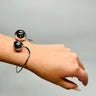 Modern Spherical Cuff Bracelet – Silver for women - fashion jewelry by Palazzo Couture
