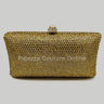 Monaco Cluth Rhinestone (Gold) for women - bag by Palazzo Couture