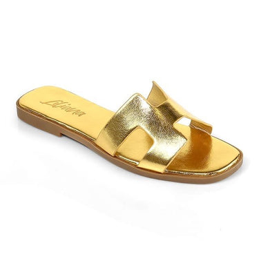 Moonlight Chic Slide - Gold - Palazzo Couture Online