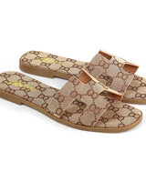 Moonlight Chic Slide - Monogram - Palazzo Couture Online