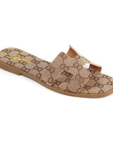 Moonlight Chic Slide - Monogram - Palazzo Couture Online