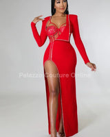 My Own Style Of Loving (Red) - Palazzo Couture Online