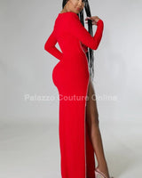 My Own Style Of Loving (Red) - Palazzo Couture Online