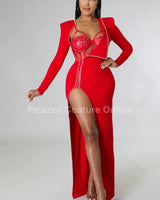 My Own Style Of Loving (Red) - Palazzo Couture Online