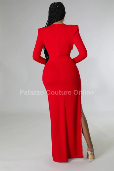 My Own Style Of Loving (Red) - Palazzo Couture Online