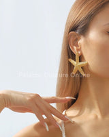 My Starfish Stud Earrings (Gold) - Palazzo Couture Online