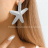 My Starfish Stud Earrings (Silver) - Palazzo Couture Online