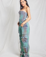 Mystique Denim Jumpsuit - Palazzo Couture Online