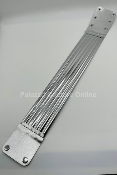 Nefertiti Choker (Silver) - Palazzo Couture Online