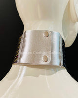 Nefertiti Choker (Silver) - Palazzo Couture Online