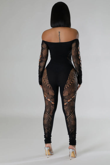 Night Life Jumpsuit - elegant jumpsuit for parties and events