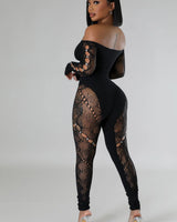 Night Life Jumpsuit - women's one-piece outfit for going out