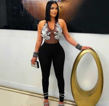 Night to Remember Jumpsuit - Palazzo Couture Online