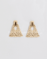 No Feelings Silver Earring - Palazzo Couture Online