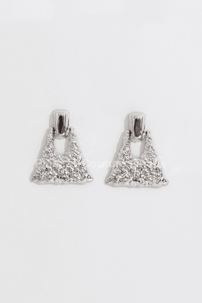 No Feelings Silver Earring Earrings