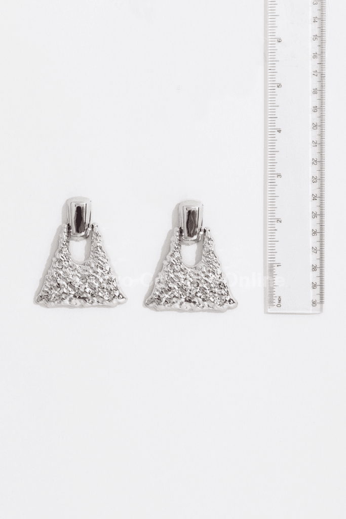 No Feelings Silver Earring Earrings