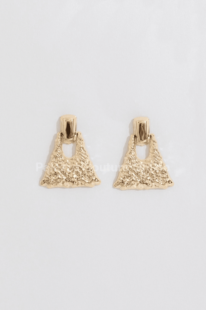 No Feelings Silver Earring Gold Earrings