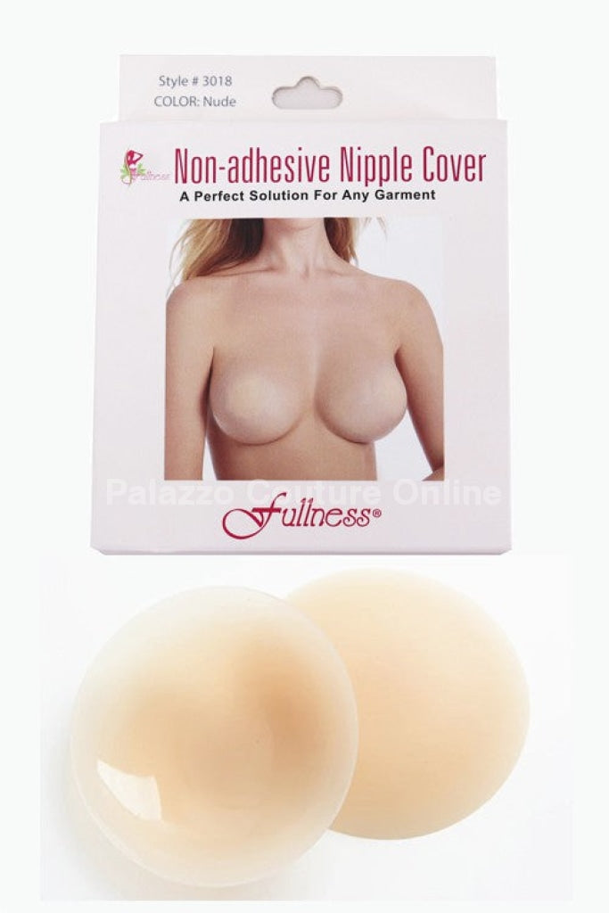 Non Adhesive Reusable Nipple Cover Nude / One Size Gel Pasties