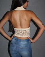 Notice Me Top - Beige - stylish going out top