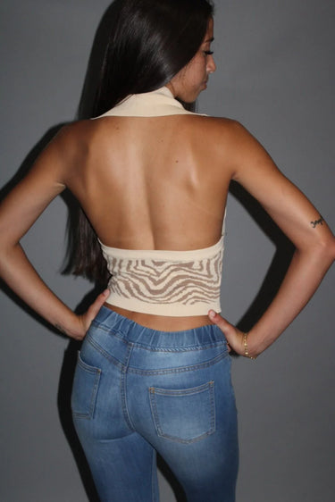 Notice Me Top - Beige - stylish going out top