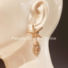 Ocean Dreams Dangle Earrings (Gold) - Palazzo Couture Online