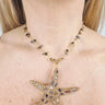 Ocean Jewel Starfish Necklace Gold for women - fashion jewelry by Palazzo Couture