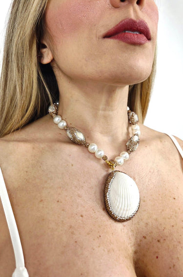 Ocean Luxe Shell Necklaces - Palazzo Couture Online