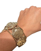 Ocean Tresure Cuff Gold - Palazzo Couture Online