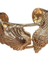 Ocean Tresure Cuff Gold - Palazzo Couture Online