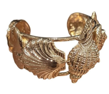 Ocean Tresure Cuff - Gold - trendy women's jewelry
