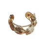 Ocean Tresure Cuff - Gold for women - fashion jewelry by Palazzo Couture