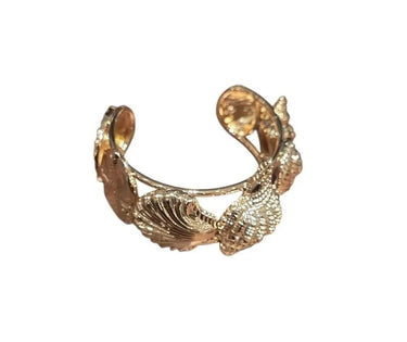 Ocean Tresure Cuff - Gold for women - fashion jewelry by Palazzo Couture