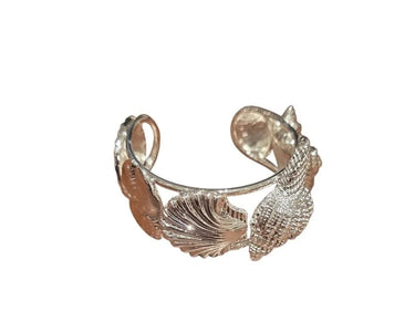 Ocean Tresure Cuff - Silver - trendy women's jewelry