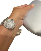 Ocean Tresure Cuff - Silver - women's statement jewelry
