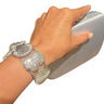 Ocean Tresure Cuff - Silver for women - fashion jewelry by Palazzo Couture