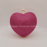 Open Your Heart Clutch (Fuchsia) - Palazzo Couture Online