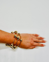 Orbital Flow Cuff (Gold) - Palazzo Couture Online