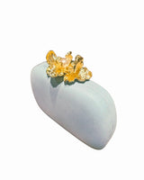 Orchid Bloom Clutch (Blue) - Palazzo Couture Online