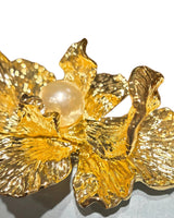 Orchid Bloom Clutch (Blue) - Palazzo Couture Online