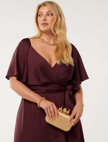 Orchid Bloom Clutch Pink - Palazzo Couture Online